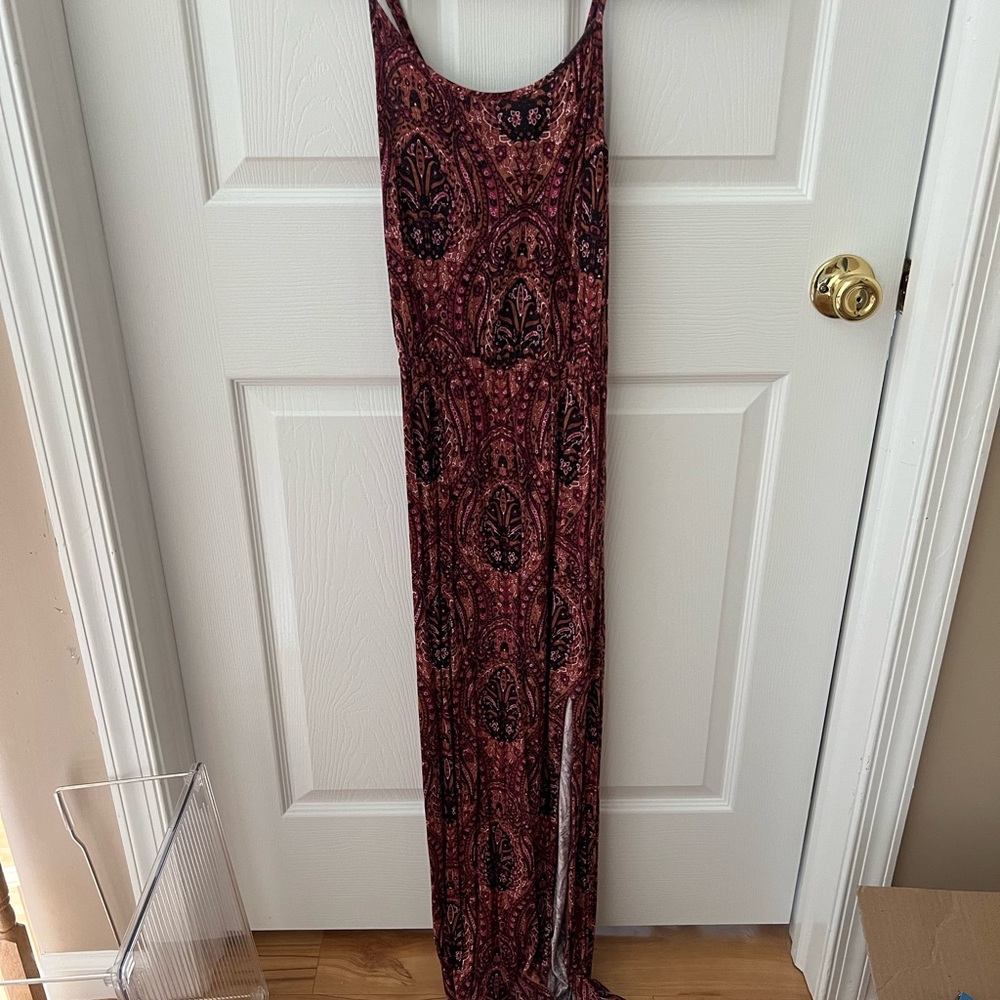 American Eagle Paisley maxi dress